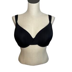 Vince Camuto black full coverage No show bra Size 40C